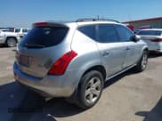 ✅ 2004 Nissan Murano SE • VIN: JN8AZ08T84W207154 • Lot: 43440081. Wystawiony na IAAI z przebiegiem 158 184 mil. Bezpłatny archiwum sprzedaży aukcyjnych z USA i szczegółowy raport historii pojazdu na DreamBid. Zdjęcie 4.