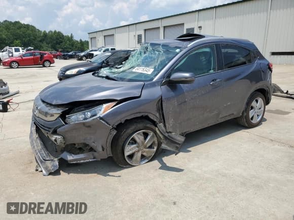 ✅ 2020 Honda HR-V EX-L • VIN: 3CZRU5H7XLM717883 • Lot: 64116345. Listed on Copart with 66,206 mi. Free auction sales archive from the USA and detailed vehicle history report at DreamBid. Image 1.