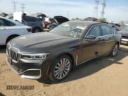 ✅ 2022 BMW 7 Series 740i xDrive • VIN: WBA7T4C02NCH98385 • Lot: 71987175. Listed on Copart with 23,985 mi. Free auction sales archive from the USA and detailed vehicle history report at DreamBid. Image 1.