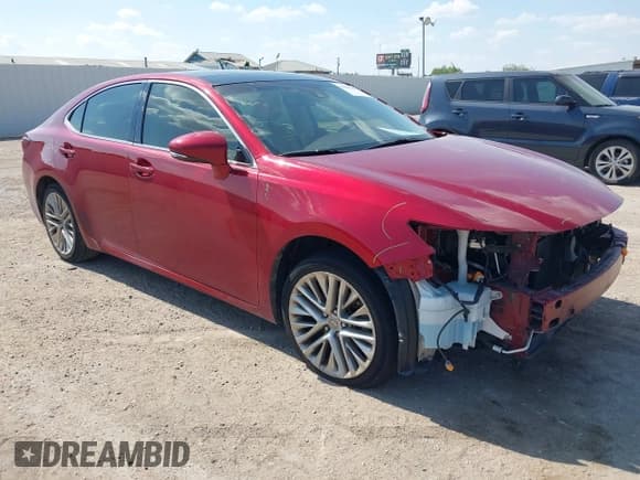 ✅ 2016 Lexus ES 330 • VIN: JTHBK1GG7G2228957 • Lot: 43208478. Listed on IAAI with 100,277 mi. Free auction sales archive from the USA and detailed vehicle history report at DreamBid. Image 1.