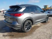 ✅ 2023 Infiniti QX50 Sport • VIN: 3PCAJ5FA8PF107355 • Lot: 43637736. Wystawiony na IAAI z przebiegiem 36 485 mil. Bezpłatny archiwum sprzedaży aukcyjnych z USA i szczegółowy raport historii pojazdu na DreamBid. Zdjęcie 4.
