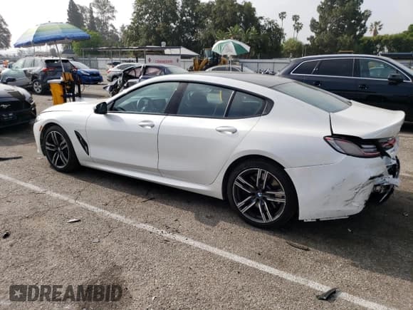 ✅ 2023 BMW 8 Series 840i • VIN: WBAGV4C04PCK51113 • Lot: 52495763. Listed on Copart with 17,688 mi. Free auction sales archive from the USA and detailed vehicle history report at DreamBid. Image 2.
