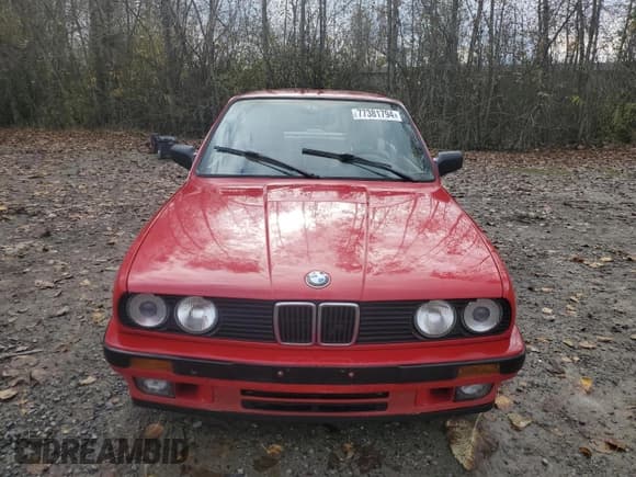 ✅ 1989 BMW 3 Series • VIN: WBAAB9303K8137272 • Lot: 77381794. Listed on Copart with 169,380 mi. Free auction sales archive from the USA and detailed vehicle history report at DreamBid. Image 5.
