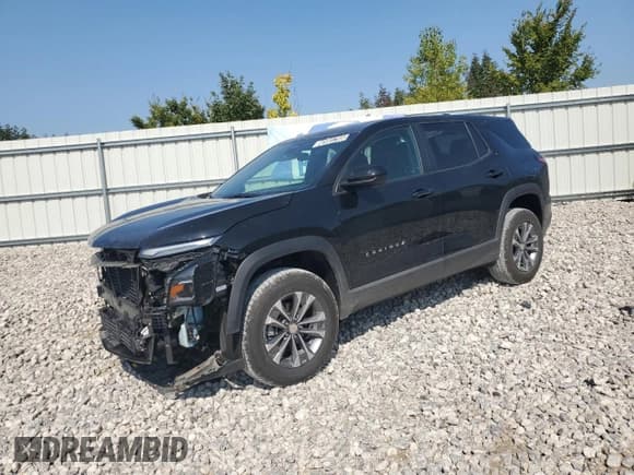 ✅ 2025 Chevrolet Equinox FWD LT • VIN: 3GNAXHEG9SL205981 • Lot: 80965795. Wystawiony na Copart z przebiegiem 26 182 mil. Bezpłatny archiwum sprzedaży aukcyjnych z USA i szczegółowy raport historii pojazdu na DreamBid. Zdjęcie 1.