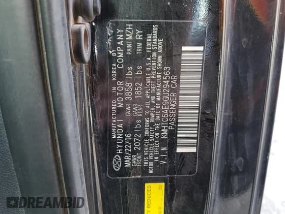 ✅ 2016 Hyundai Veloster Turbo • VIN: KMHTC6AE9GU294563 • Lot: 43613153. Wystawiony na Copart z przebiegiem 76 649 mil. Bezpłatny archiwum sprzedaży aukcyjnych z USA i szczegółowy raport historii pojazdu na DreamBid. Zdjęcie 10.