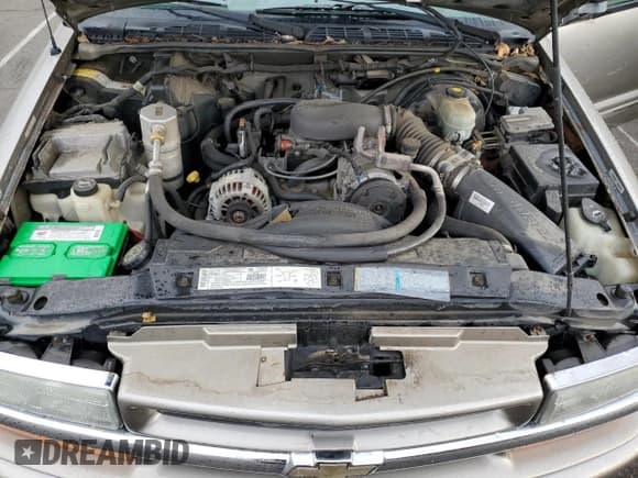 ✅ 2002 Chevrolet Blazer LS • VIN: 1GNDT13WX2K128730 • Lot: 48050165. Wystawiony na Copart z przebiegiem 155 475 mil. Bezpłatny archiwum sprzedaży aukcyjnych z USA i szczegółowy raport historii pojazdu na DreamBid. Zdjęcie 12.