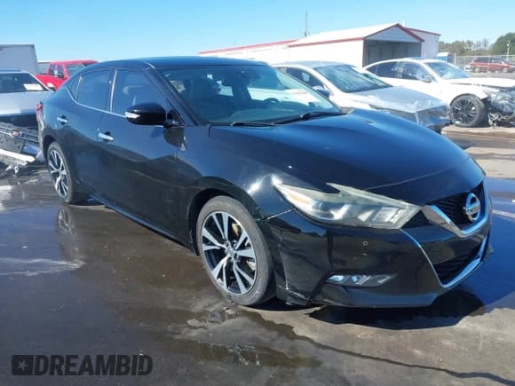 ✅ 2018 Nissan Maxima SV • VIN: 1N4AA6AP5JC402067 • Lot: 43487484. Listed on IAAI with 168,602 mi. Free auction sales archive from the USA and detailed vehicle history report at DreamBid. Image 1.