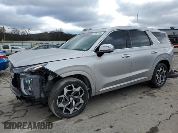 ✅ 2022 Hyundai Palisade Calligraphy • VIN: KM8R74HE2NU376530 • Лот: 81682284. Опубликован ранее на Copart с пробегом 38 743 миль. Бесплатный доступ к архиву аукционных продаж из США и подробный отчёт об истории автомобиля на DreamBid. Изображение 1.