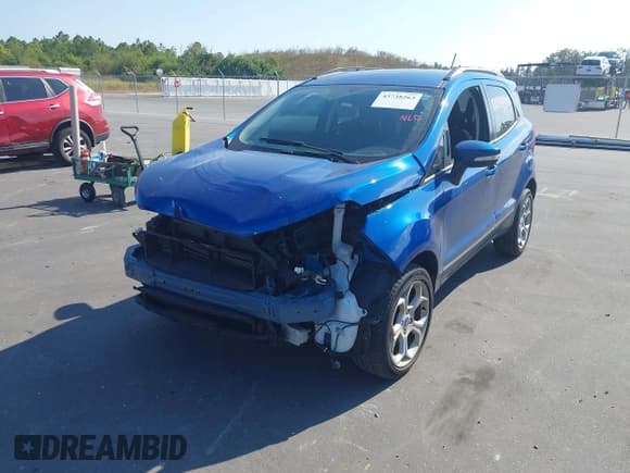 ✅ 2021 Ford EcoSport SE • VIN: MAJ3S2GE4MC453083 • Lot: 43738263. Listed on IAAI with 36,842 mi. Free auction sales archive from the USA and detailed vehicle history report at DreamBid. Image 18.