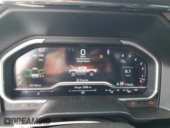 ✅ 2024 GMC Sierra 3500HD AT4 • VIN: 1GT49VEY7RF288211 • Lot: 62172745. Wystawiony na Copart z przebiegiem 40 146 mil. Bezpłatny archiwum sprzedaży aukcyjnych z USA i szczegółowy raport historii pojazdu na DreamBid. Zdjęcie 9.