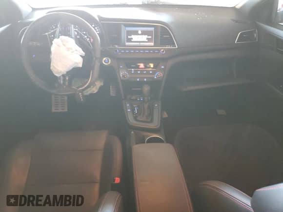 2018 Hyundai Elantra Sport with VIN KMHD04LB5JU609063, listed as a Copart auction lot 87266855 with 108,429 mi miles and Salvage title. Bid and sale history available at DreamBid. Image 8.