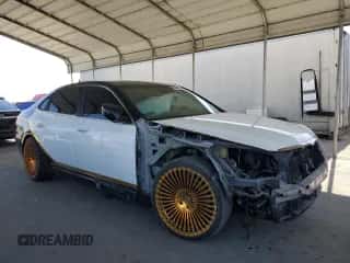 2014 Hyundai Equus Signature z VIN KMHGH4JH6EU090852, wystawiony jako Copart lot #59060145 z przebiegiem 112 783 mil mil oraz Szkoda całkowita • Salvage title. Historia ofert i sprzedaży dostępna na DreamBid. Obrazek 4.