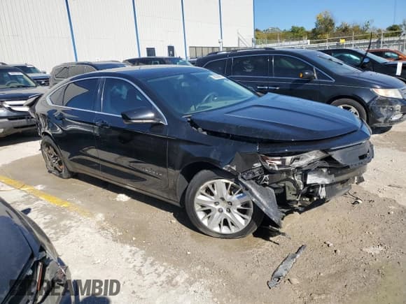 ✅ 2014 Chevrolet Impala LS • VIN: 1G11Y5SL3EU127769 • Lot: 86538085. Listed on Copart with 54,992 mi. Free auction sales archive from the USA and detailed vehicle history report at DreamBid. Image 4.