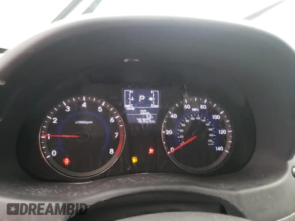 ✅ 2017 Hyundai Accent SE • VIN: KMHCT4AEXHU283917 • Лот: 81898413. Опубликован ранее на Copart с пробегом 76 905 миль. Бесплатный доступ к архиву аукционных продаж из США и подробный отчёт об истории автомобиля на DreamBid. Изображение 9.