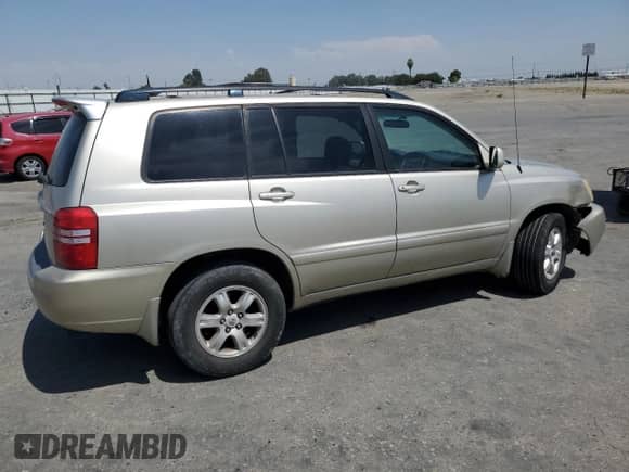 2001 Toyota Highlander с VIN JTEGF21A010005633, выставлен на аукционе Copart как лот 70023065 с пробегом 331 324 миль миль и Списание • Salvage title. История ставок и продаж доступна на DreamBid. Изображение 3.
