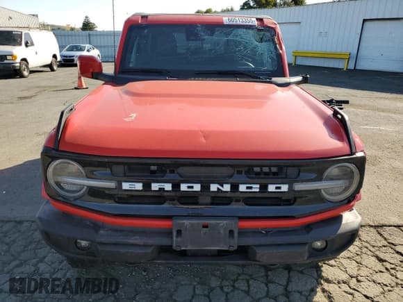 ✅ 2023 Ford Bronco • VIN: 1FMDE5CP9PLB62738 • Лот: 60513355. Опубликован ранее на Copart с пробегом 27 276 миль. Бесплатный доступ к архиву аукционных продаж из США и подробный отчёт об истории автомобиля на DreamBid. Изображение 5.