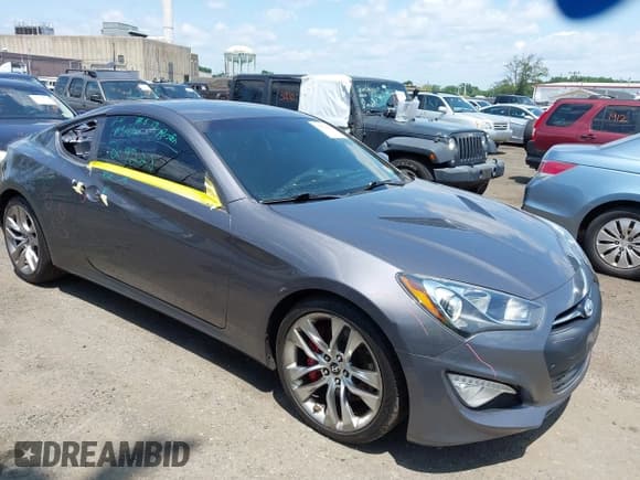 ✅ 2014 Hyundai Genesis Coupe 2.0T • VIN: KMHHT6KD6EU114447 • Lot: 42561898. Wystawiony na IAAI z przebiegiem 101 453 mil. Bezpłatny archiwum sprzedaży aukcyjnych z USA i szczegółowy raport historii pojazdu na DreamBid. Zdjęcie 1.
