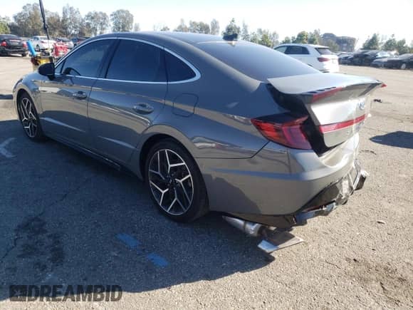 ✅ 2022 Hyundai Sonata N Line • VIN: KMHL14JC3NA228548 • Lot: 72340132. Listed on Copart with 6,344 mi miles. Access the free auction sales archive from the USA and view a detailed vehicle history report at DreamBid. Image 2.