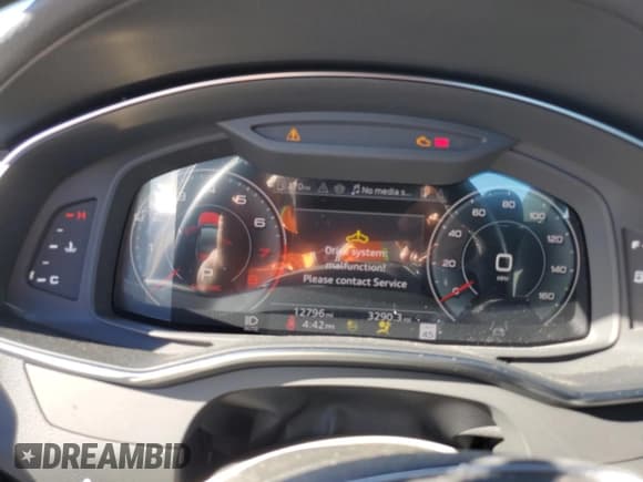 ✅ 2024 Audi A6 Premium Plus • VIN: WAUE3BF22RN018885 • Lot: 86852035. Listed on Copart with 12,796 mi. Free auction sales archive from the USA and detailed vehicle history report at DreamBid. Image 9.