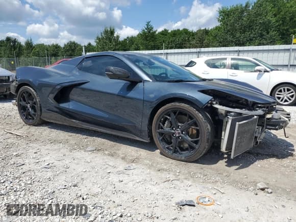 ✅ 2021 Chevrolet Corvette 3LT • VIN: 1G1YC3D43M5113029 • Lot: 60210544. Listed on Copart with 27,860 mi. Free auction sales archive from the USA and detailed vehicle history report at DreamBid. Image 4.