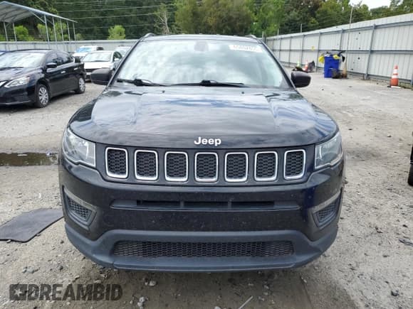 ✅ 2021 Jeep Compass Sport • VIN: 3C4NJCAB3MT505138 • Lot: 65802805. Listed on Copart with 117,503 mi. Free auction sales archive from the USA and detailed vehicle history report at DreamBid. Image 5.