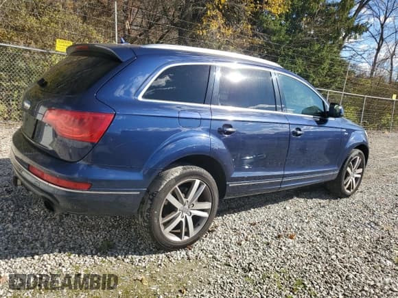 ✅ 2013 Audi Q7 Premium Plus • VIN: WA1LGAFE9DD010410 • Lot: 91860455. Listed on Copart with 238,009 mi. Free auction sales archive from the USA and detailed vehicle history report at DreamBid. Image 3.