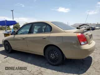 2002 Hyundai Elantra GLS z VIN KMHDN45DX2U429546, wystawiony jako Copart lot #66802244 z przebiegiem 103 724 mil mil oraz Czysty tytuł • Clean title. Historia ofert i sprzedaży dostępna na DreamBid. Obrazek 2.