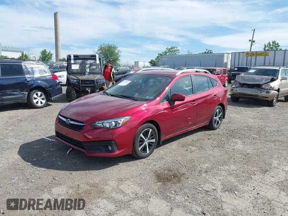 ✅ 2020 Subaru Impreza Premium • VIN: 4S3GTAV65L3705579 • Lot: 42303887. Listed on IAAI with 53,193 mi. Free auction sales archive from the USA and detailed vehicle history report at DreamBid. Image 17.