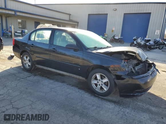 2006 Chevrolet Malibu 1LS with VIN 1G1ZS51F76F301459, listed as a Copart auction lot 80591004 with 183,644 mi miles and Salvage title. Bid and sale history available at DreamBid. Image 4.