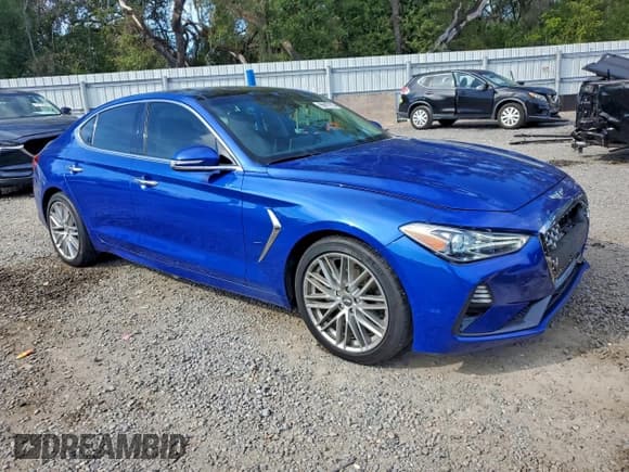 ✅ 2021 Genesis G70 2.0T • VIN: KMTG34LA1MU067305 • Lot: 95917955. Wystawiony na Copart z przebiegiem 31 654 mil. Bezpłatny archiwum sprzedaży aukcyjnych z USA i szczegółowy raport historii pojazdu na DreamBid. Zdjęcie 4.