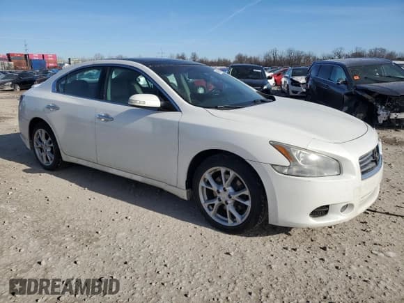 ✅ 2012 Nissan Maxima SV • VIN: 1N4AA5AP2CC821913 • Lot: 84973504. Listed on Copart with 126,453 mi. Free auction sales archive from the USA and detailed vehicle history report at DreamBid. Image 4.