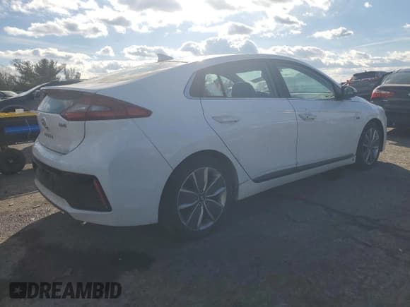 ✅ 2018 Hyundai Ioniq Limited • VIN: KMHC85LC7JU101776 • Lot: 42679135. Wystawiony na Copart z przebiegiem 57 181 mil. Bezpłatny archiwum sprzedaży aukcyjnych z USA i szczegółowy raport historii pojazdu na DreamBid. Zdjęcie 3.