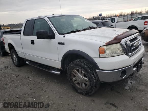 ✅ 2008 Ford F-150 STX • VIN: 1FTRX14W08FC29858 • Lot: 50983295. Listed on Copart with 195,881 mi. Free auction sales archive from the USA and detailed vehicle history report at DreamBid. Image 4.