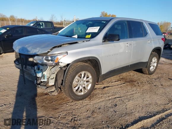 ✅ 2020 Chevrolet Traverse LS • VIN: 1GNERFKW8LJ183041 • Lot: 43564661. Listed on IAAI with 161,391 mi. Free auction sales archive from the USA and detailed vehicle history report at DreamBid. Image 18.