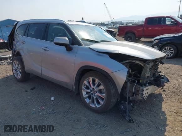 ✅ 2024 Toyota Highlander Hybrid Limited • VIN: 5TDXBRCHXRS637292 • Lot: 43121173. Wystawiony na IAAI z przebiegiem 18 099 mil. Bezpłatny archiwum sprzedaży aukcyjnych z USA i szczegółowy raport historii pojazdu na DreamBid. Zdjęcie 1.