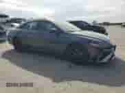 2024 Hyundai Elantra N Line with VIN KMHLR4DF8RU748800, listed as a Copart auction lot 81565935 with 10,261 mi miles and Clean title. Bid and sale history available at DreamBid. Image 4.