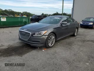 ✅ 2017 Genesis G80 3.8L • VIN: KMHGN4JE0HU194322 • Lot: 81046135. Listed on Copart with 133,840 mi. Free auction sales archive from the USA and detailed vehicle history report at DreamBid. Image 1.