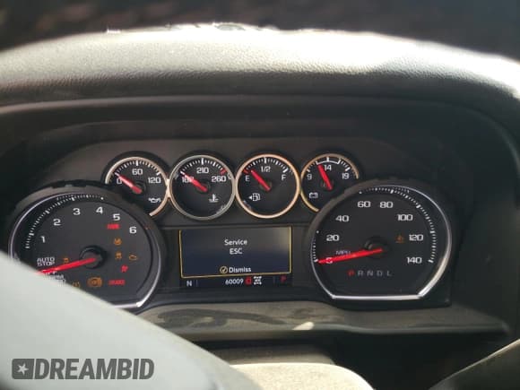 ✅ 2022 Chevrolet Silverado 1500 RST • VIN: 1GCUYEET0NZ201507 • Lot: 48999085. Listed on Copart with 60,009 mi. Free auction sales archive from the USA and detailed vehicle history report at DreamBid. Image 9.