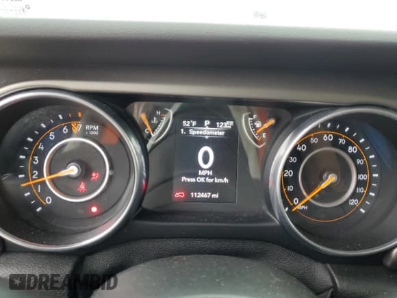 ✅ 2018 Jeep Wrangler Unlimited Sport S • VIN: 1C4HJXDG3JW274310 • Lot: 53448895. Wystawiony na Copart z przebiegiem 112 467 mil. Bezpłatny archiwum sprzedaży aukcyjnych z USA i szczegółowy raport historii pojazdu na DreamBid. Zdjęcie 9.