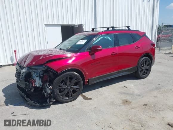 ✅ 2020 Chevrolet Blazer RS • VIN: 3GNKBKRS4LS557081 • Lot: 43150723. Listed on IAAI with 104,348 mi. Free auction sales archive from the USA and detailed vehicle history report at DreamBid. Image 18.