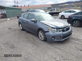 ✅ 2012 Lexus CT 200h Premium • VIN: JTHKD5BH2C2061435 • Lot: 43769453. Listed on IAAI with 178,312 mi. Free auction sales archive from the USA and detailed vehicle history report at DreamBid. Image 1.