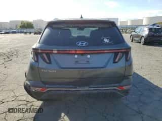 2022 Hyundai Tucson SEL with VIN 5NMJF3AE5NH009332, listed as a Copart auction lot 85348465 with 23,332 mi miles and Salvage title. Bid and sale history available at DreamBid. Image 6.