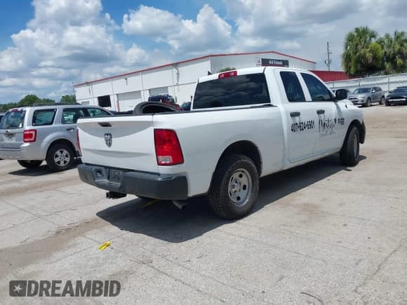 ✅ 2020 Ram 1500 Tradesman • VIN: 1C6RR6FG0LS156396 • Lot: 42524281. Listed on IAAI with 186,242 mi. Free auction sales archive from the USA and detailed vehicle history report at DreamBid. Image 4.