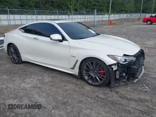 ✅ 2017 Infiniti Q60 Red Sport 400 • VIN: JN1FV7EK1HM610415 • Лот: 42493610. Опубликован ранее на IAAI с пробегом 107 122 миль. Бесплатный доступ к архиву аукционных продаж из США и подробный отчёт об истории автомобиля на DreamBid. Изображение 1.