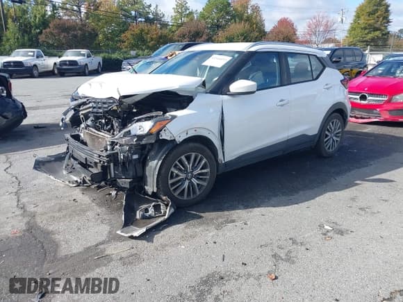 ✅ 2021 Nissan Kicks SV • VIN: 3N1CP5CV1ML533550 • Lot: 43544033. Listed on IAAI with 89,473 mi. Free auction sales archive from the USA and detailed vehicle history report at DreamBid. Image 17.