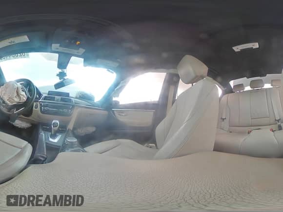 2018 BMW 3 Series 330i xDrive with VIN WBA8D9G57JNU70847, listed as a Copart auction lot 82004405 with 106,746 mi miles and Salvage title. Bid and sale history available at DreamBid. Image 14.