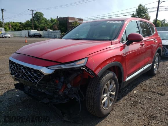 ✅ 2020 Hyundai Santa Fe SE • VIN: 5NMS23AD8LH215622 • Lot: 59231423. Wystawiony na Copart z przebiegiem 47 003 mil. Bezpłatny archiwum sprzedaży aukcyjnych z USA i szczegółowy raport historii pojazdu na DreamBid. Zdjęcie 1.