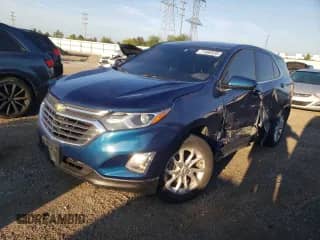 2020 Chevrolet Equinox LT с VIN 2GNAXUEV3L6116193, выставлен на аукционе Copart как лот 71460535 с пробегом 162 277 миль миль и Списание • Salvage title. История ставок и продаж доступна на DreamBid. Изображение 1.