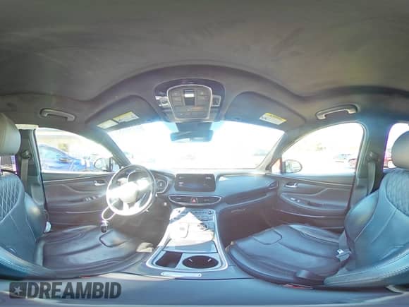 2021 Hyundai Santa Fe Calligraphy with VIN 5NMS5DAL7MH363234, listed as a Copart auction lot 86188865 with 57,811 mi miles and Salvage title. Bid and sale history available at DreamBid. Image 15.