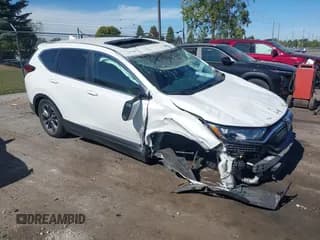 ✅ 2021 Honda CR-V EX-L • VIN: 2HKRW2H86MH619724 • Lot: 43351037. Listed on IAAI with 28,603 mi. Free auction sales archive from the USA and detailed vehicle history report at DreamBid. Image 1.